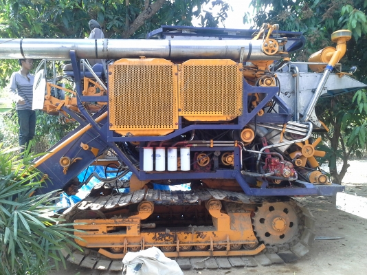 เสร็จแล้วครับพร้อมส่ง ขายปานเจริญ เดิน 12 HTเครื่อง มิตซู+turbo (235 แรง) โซ่ D3 ข้   โรลเลอร์ D3 12 ลูก หน้าเกี่ยว 3 เมตร อุ้มเลด 2.5 ตัน