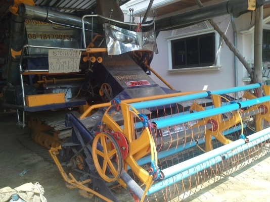 เสร็จแล้วครับพร้อมส่ง ขายปานเจริญ เดิน 12 HTเครื่อง มิตซู+turbo (235 แรง) โซ่ D3 ข้   โรลเลอร์ D3 12 ลูก หน้าเกี่ยว 3 เมตร อุ้มเลด 2.5 ตัน