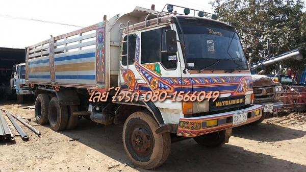 ***ขายแล้วครับขอบคุณ Truck2hand ขาย10ล้อ2เพลาดั๊ม"ไอ้หลง" MITSU FN527M-A 6D16 195HP เกียร์เดิม10สปีด เบรคใหญ่ สาแหรกตรง เครื่องดีแรงแน่นดี ช่วงล่างคัสซีดีไม่ปะไม่ดาม กระบะดั๊มข้างเนียมสภาพดี สีสันโอเค หัวดีภายในคอนโซลดี พ.พาวเวอร์ แอร์  ยางดี10เ