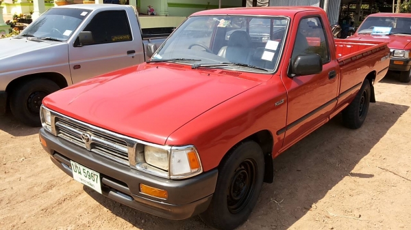 ***ขายแล้วครับขอบคุณ Truck2hand ขายไมตี้ตอนเดียวสวยๆ TOYOTA ไมตี้เอ็กซ์ ปี39/96 เครื่องเดิมเกียร์เดิม แน่นดี ไม่เยิ้ม ช่วงล่างดีคัสซีดีไม่ปะไม่ดาม กระบะสวย หัวเก๋งดีภายในดีคอนโซลดี พ.ธรรมดา รถเคลียร์สีแล้ว ยางดี4เส้น พร้อมใช้ พร้อมลุยงาน เอกสารครบ ราคาต่อ