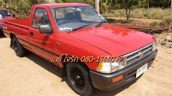 ***ขายแล้วครับขอบคุณ Truck2hand ขายไมตี้ตอนเดียวสวยๆ TOYOTA ไมตี้เอ็กซ์ ปี39/96 เครื่องเดิมเกียร์เดิม แน่นดี ไม่เยิ้ม ช่วงล่างดีคัสซีดีไม่ปะไม่ดาม กระบะสวย หัวเก๋งดีภายในดีคอนโซลดี พ.ธรรมดา รถเคลียร์สีแล้ว ยางดี4เส้น พร้อมใช้ พร้อมลุยงาน เอกสารครบ ราคาต่อ