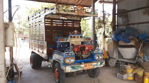 ***ขายแล้วครับขอบคุณ Truck2hand ขายแต๋น6ล้อช่วงล่างใหญ่ เครื่องKUBOTA ET11แรง เครื่องดีแรง ติดง่าย ช่วงล่าง คานหน้า+เฟืองท้าย KS เกียร์BU คัสซีหน้า5 สโลวกลาง ยางดี6เส้น กระบะพื้นไม้คอกไม้สูงสภาพสวย ไม่ผุไม่หัก พร้อมใช้ พร้อมลุยงาน เอกสารเล่มทะเบียนครบ ราค