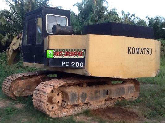 ขายรถแบคโฮ KOMATSU PC 200 -2