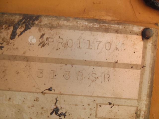 ขายรถขุด CAT313BSR ของญี่ปุ่น