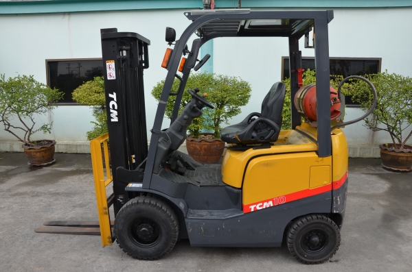 ขาย Tcm FG10T3 เบนซิน Nissan K15 ออโต้ 1 ตัน ยกสูง	3 เมตร