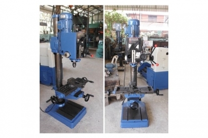 แท่นเจาะยี่ห้อMAXIMART TAIWAN RF-40HCมอเตอร์ใช้ได้220/380V   เป็นของไต้หวันครับสภาพพร้อมใช้ครับ