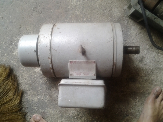 ขาย !! มอเตอร์ 2 hp. 220v. รอบ 1400 ยี่ห้อ มิตซูบิชิ พร้อมใช้งาน