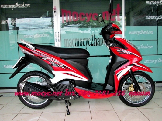 MIO 125 i ลาย RR ปี 56 สีแดงขาว ไมล์ 2720 โล ระบบหัวฉีด ของแถม 4 รายการ ราคาลดได้29900