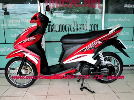 MIO 125 i ลาย RR ปี 56 สีแดงขาว ไมล์ 2720 โล ระบบหัวฉีด ของแถม 4 รายการ ราคาลดได้29900