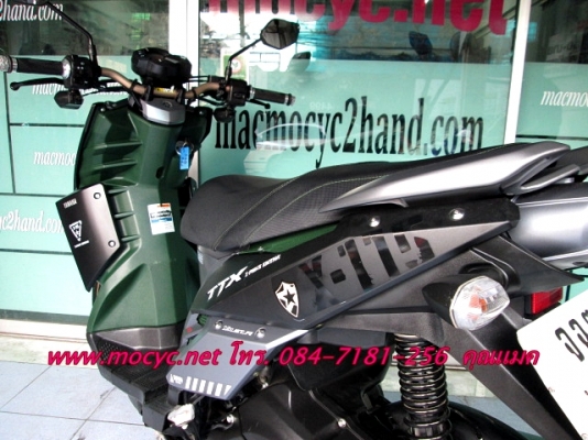 TTX ลายทหาร ปี 56 สีดำด้าน สีขายดี แถมฟรี ค่าโอน เสื้อ และหมวกกันน็อก 30900 TTX ลายทหาร ปี 56 สีดำด้าน สีขายดี แถมฟรี ค่าโอน เสื้อ และหมวกกันน็อก 30900