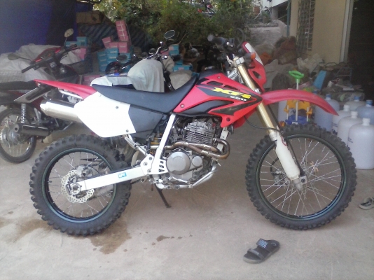 ...ขาย xr250 ปี03 ทะเบียนแท้โอนขนส่ง129000บ....