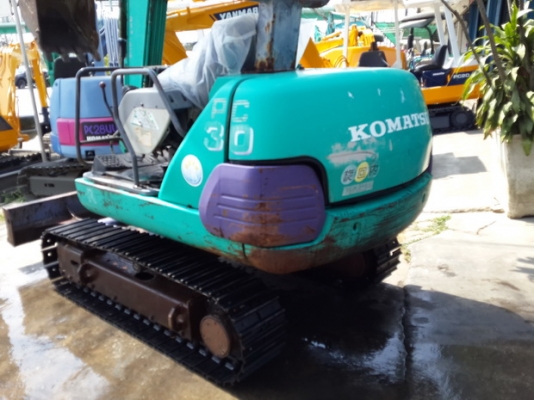 ขาย รถขุด KOMATSU รุ่น PC30-7- แทร็กเหล็ก มือสองญี่ปุ่น