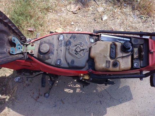 ขาย#ฮอนด้า โนวา ไม่มีคลัช สีแดง มีทะเบียน 3,000 บุรีรัมย์