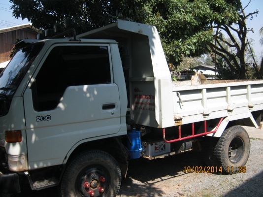 ขายรถดัมพ์ TOYOTA 3คิว หัวขาว เครื่อง 14B ปี 39