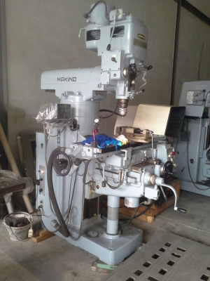 เครื่องมิลลิ่ง M4 ญี่ปุ่น MAKINO ระบบฟีดอัตโนมัตครบ มีลิเนียร์ และหน้าจอดิจิตอล สภาพเครื่องพร้อมใช้งาน