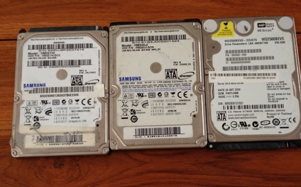 ฮาร์ดดิส โน๊ตบุ๊ค