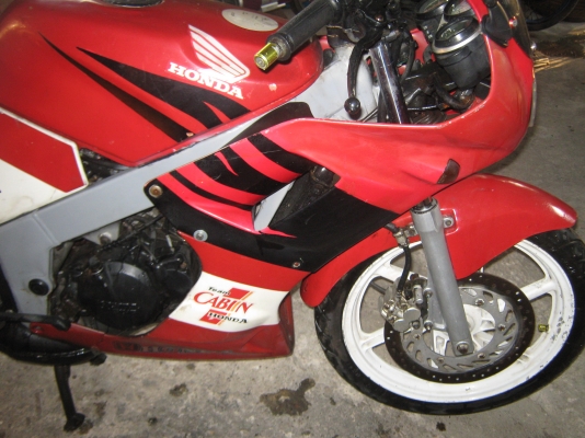 ขาย HONDA NSR.150 cc.พร้อมเล่มทะเบียนไม่โอน (กรุณาอ่านรายละเอียด)