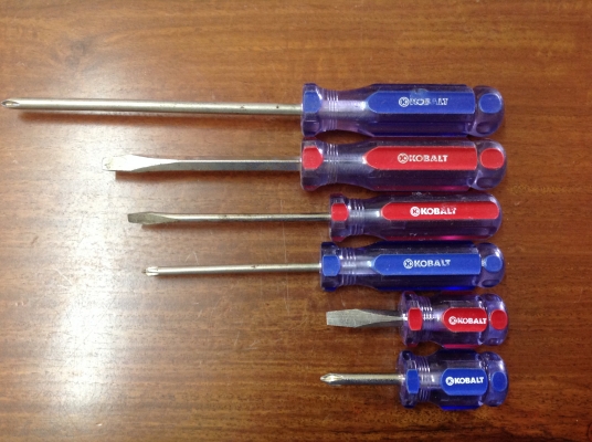 ขายไขควงมือ 12 ชิ้น