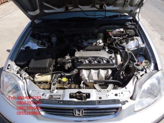 ขาย Honda civic ตาโต เกียร์ออโต้+ติดแก็ส lpg ราคา 108,000 บาท +++++++++++