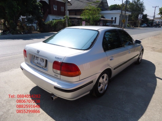 ขาย Honda civic ตาโต เกียร์ออโต้+ติดแก็ส lpg ราคา 108,000 บาท +++++++++++