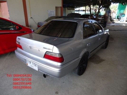 ขาย Toyota Soluna ปี 2541 สีบรอนซ์เงินสวยๆ ราคา 95,000 บาท ++++++++++