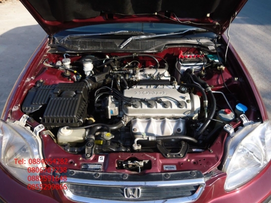 ขาย Honda civic ตาโต ปี 39 สีแดงสวย ราคา 105,000 บาท +++++++++++