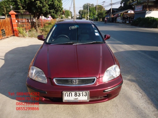 ขาย Honda civic ตาโต ปี 39 สีแดงสวย ราคา 105,000 บาท +++++++++++