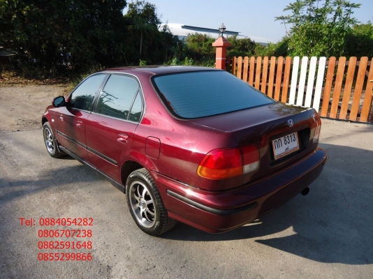 ขาย Honda civic ตาโต ปี 39 สีแดงสวย ราคา 105,000 บาท +++++++++++