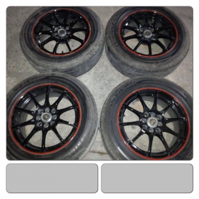 ขายแม็กซ์มือ2ขอบ16 CE28 4รู100/114 ราคา 6,700 บาท**ไม่มียาง