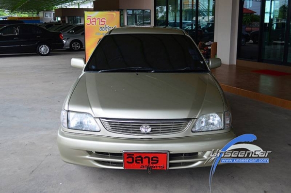 สุดเก๋า ราคาสบายๆกระเป๋าTOYOTA SOLUNA 1.5  MT ปี 2002