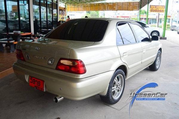 สุดเก๋า ราคาสบายๆกระเป๋าTOYOTA SOLUNA 1.5 MT ปี 2002 สุดเก๋า ราคาสบายๆกระเป๋าTOYOTA SOLUNA 1.5 MT ปี 2002