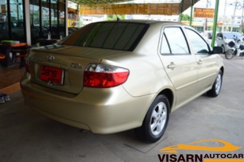 TOYOTA VIOS 1.5 VVTi MT ปี 2003 TOYOTA VIOS 1.5 VVTi MT ปี 2003