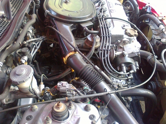 ขาย105,000บาทพร้อมโอนให้รถHONDA 3DOOR สีแดง ปี94