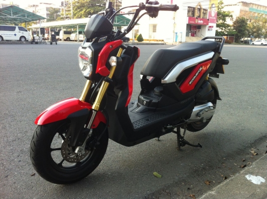 ขาย Honda Zoomer-x สีแดง ปี 2556 (รถ7เดือน) ราคา 38,000 บาทแถมโอนฟรี