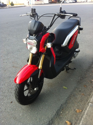 ขาย Honda Zoomer-x สีแดง ปี 2556 (รถ7เดือน) ราคา 38,000 บาทแถมโอนฟรี