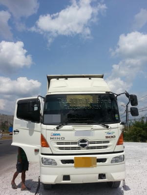 HINO FM2P  พี่ชิด ห้วยมงคล จังหวัด เพชรบุรี มัดจำกลางอากาศแล้วค่ะ