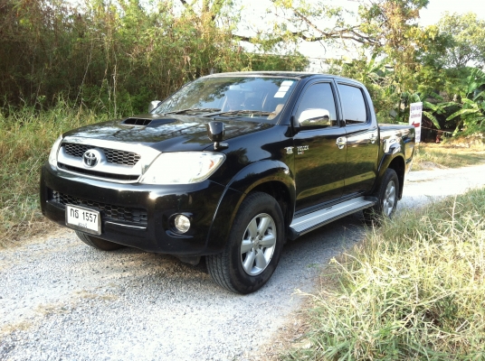 ด่วน ขายถูก ลดเหลือ 499,000 โตโยต้า วีโก้ ดับเบิ้ลแค๊ป (TOYOTA VIGO ) 2.5 E MT VN Turbo ปลายปี 2010 สีดำ