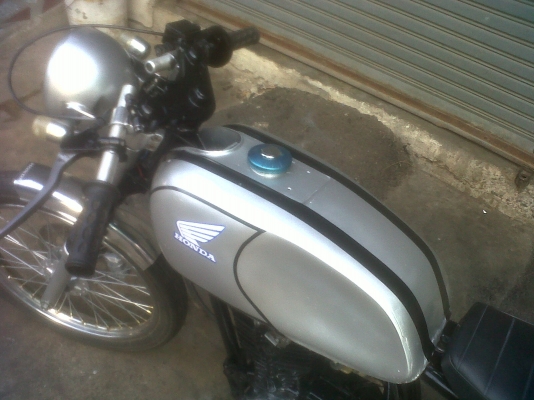 cg 110 cafe racer art