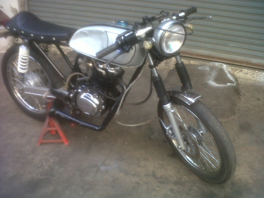 cg 110 cafe racer art