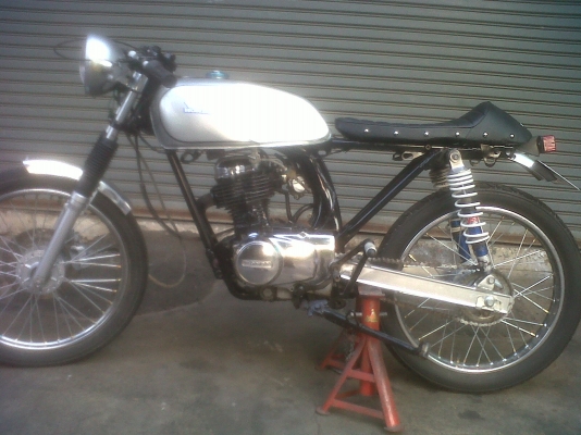 cg 110 cafe racer art