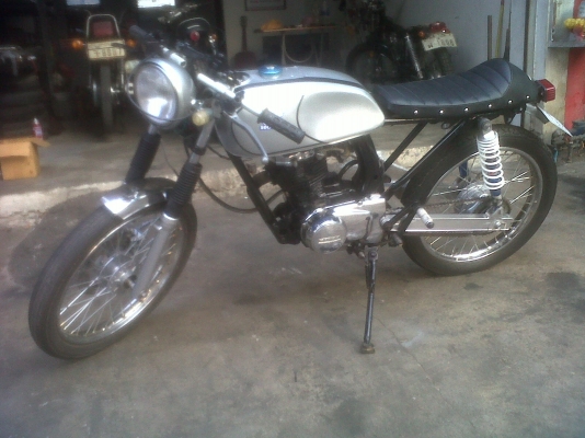 cg 110 cafe racer art