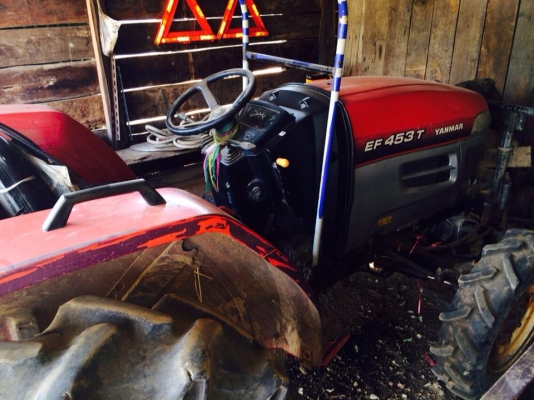 ยันมารื 45 แรง // มีผานพรวน ดันดินหน้า ผานไถ4ใบ // ราคาไม่แพง!!สอบถามโทร 081-0745778 ลุงโหนกรับสายจ้า