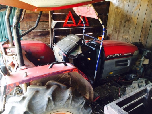 ยันมารื 45 แรง // มีผานพรวน ดันดินหน้า ผานไถ4ใบ // ราคาไม่แพง!!สอบถามโทร 081-0745778 ลุงโหนกรับสายจ้า