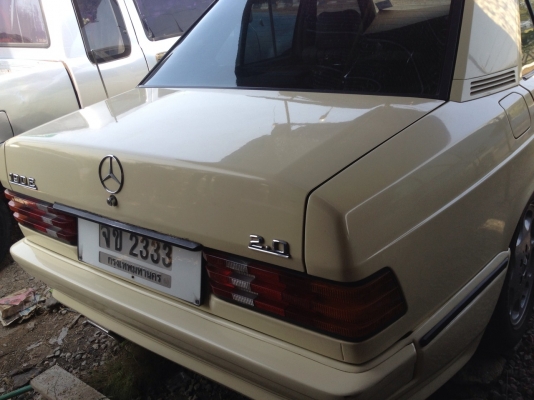 BENZ, 190Eปี87 ตัวนอก  เครื่อง 1J แท้ SUNROOF เกียร์ออโต้ ติดแก๊ส LPG