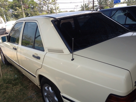 BENZ, 190Eปี87 ตัวนอก  เครื่อง 1J แท้ SUNROOF เกียร์ออโต้ ติดแก๊ส LPG