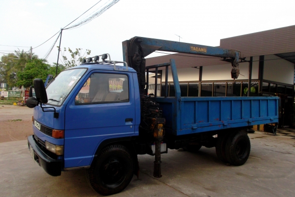 ขายด่วนรถ6ล้อNPR59LU5เครือง115แรงติดเครน3ตันTADANO