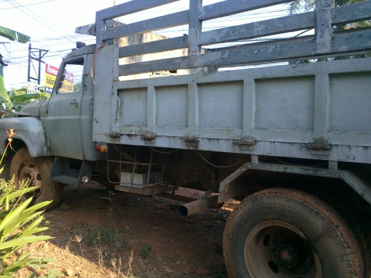 ขายรถบรรทุก หกล้อ ดั้ม หัวยาว ISUZU เครื่อง 120 แรง ขาย 270,000