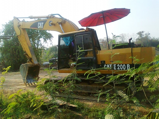 รถแบคโฮ CAT E200 B รถสวย ราคาต่อรอง