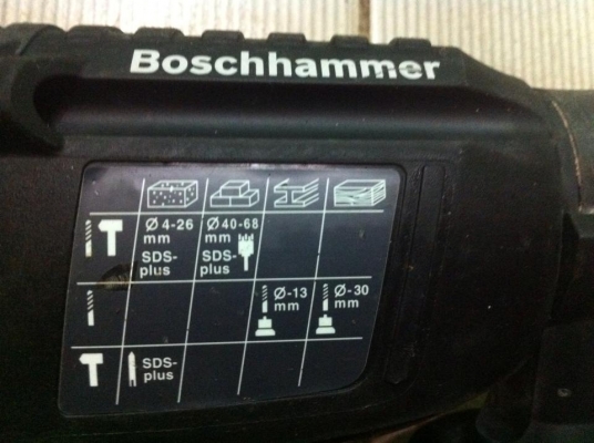 สว่านโรตารี่3ระบบ BOSCH รุ่น GBH2-26DFR สภาพใหม่ แท้100\% ราคาถูกๆ
