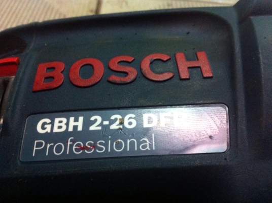 สว่านโรตารี่3ระบบ BOSCH รุ่น GBH2-26DFR สภาพใหม่ แท้100\% ราคาถูกๆ